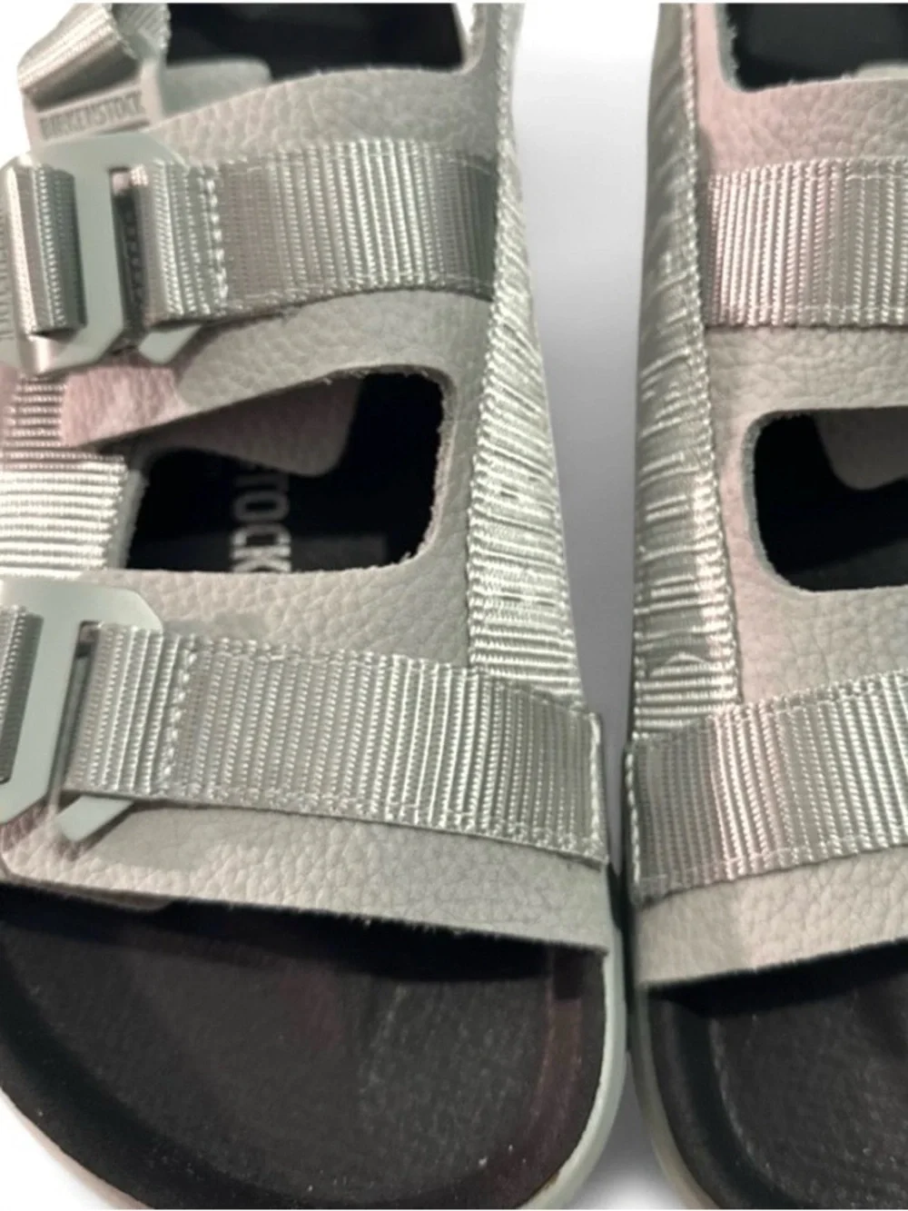 Birkenstock Shinjuku Pure Sage Buckle-Straps Sandals Size EU 43/US Men 10-10.5